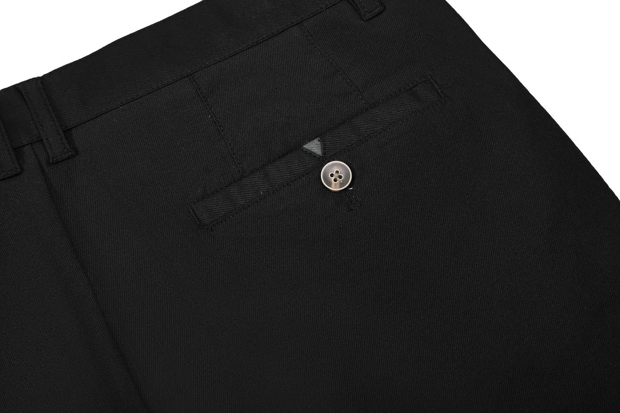 Soft Cotton Rich Stretch Casual Pants in Regular Fit