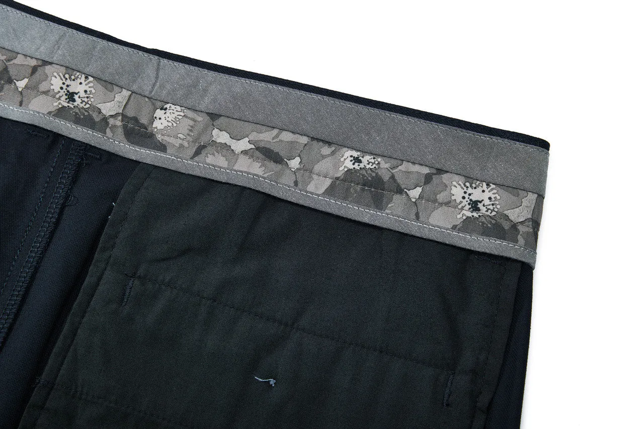 Soft Cotton Rich Stretch Casual Pants in Regular Fit